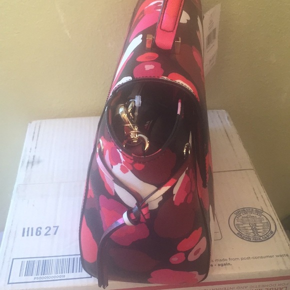 Kate spade New York floral print cross body top handle bag - Picture 6 of 10